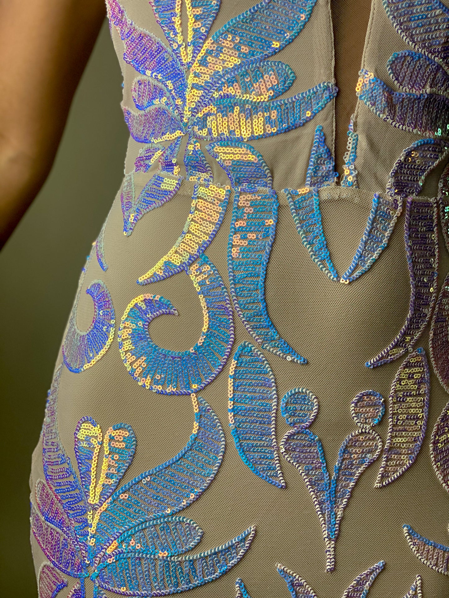 White Flame Gown