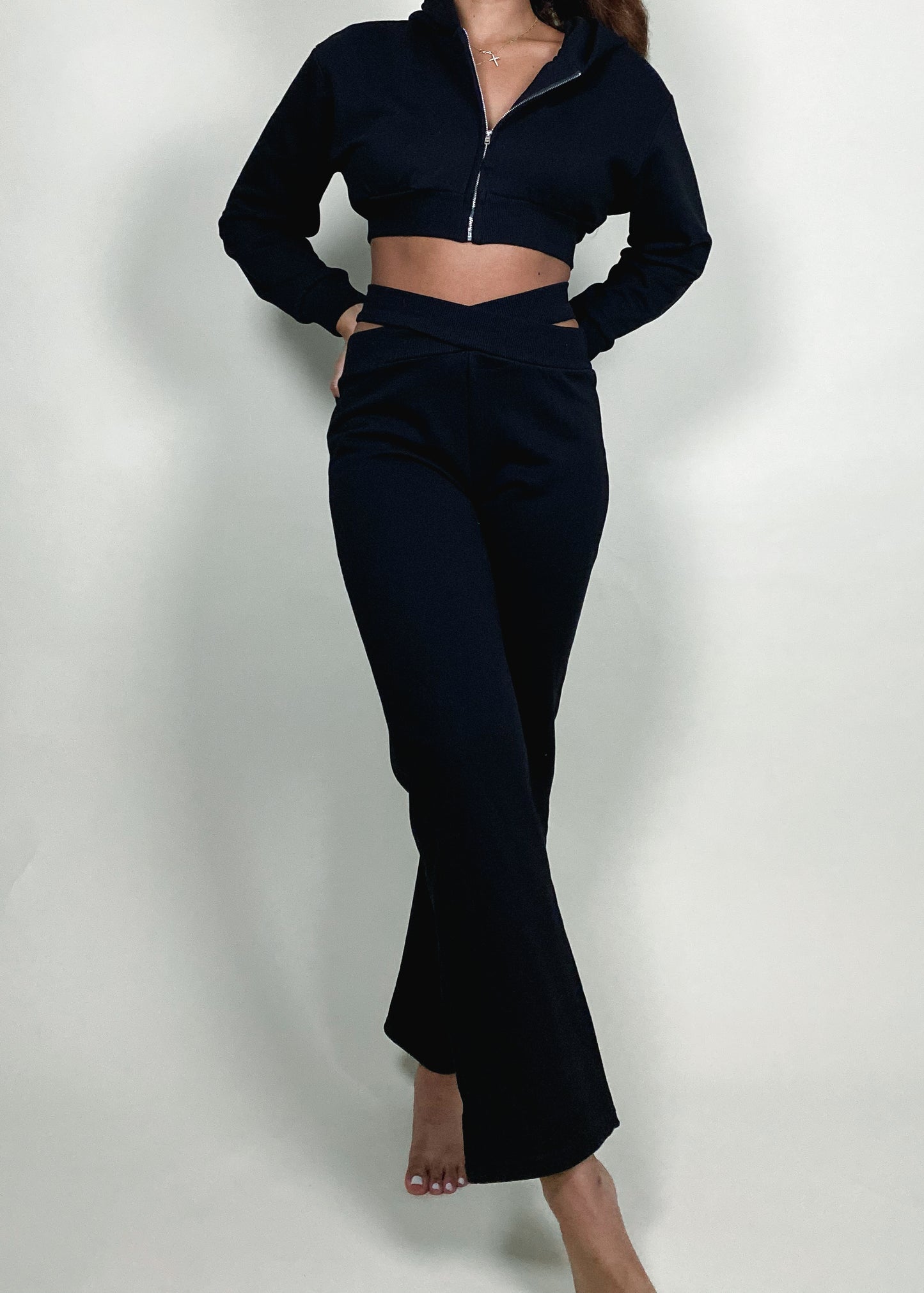 Cross Crop Lounge Set +