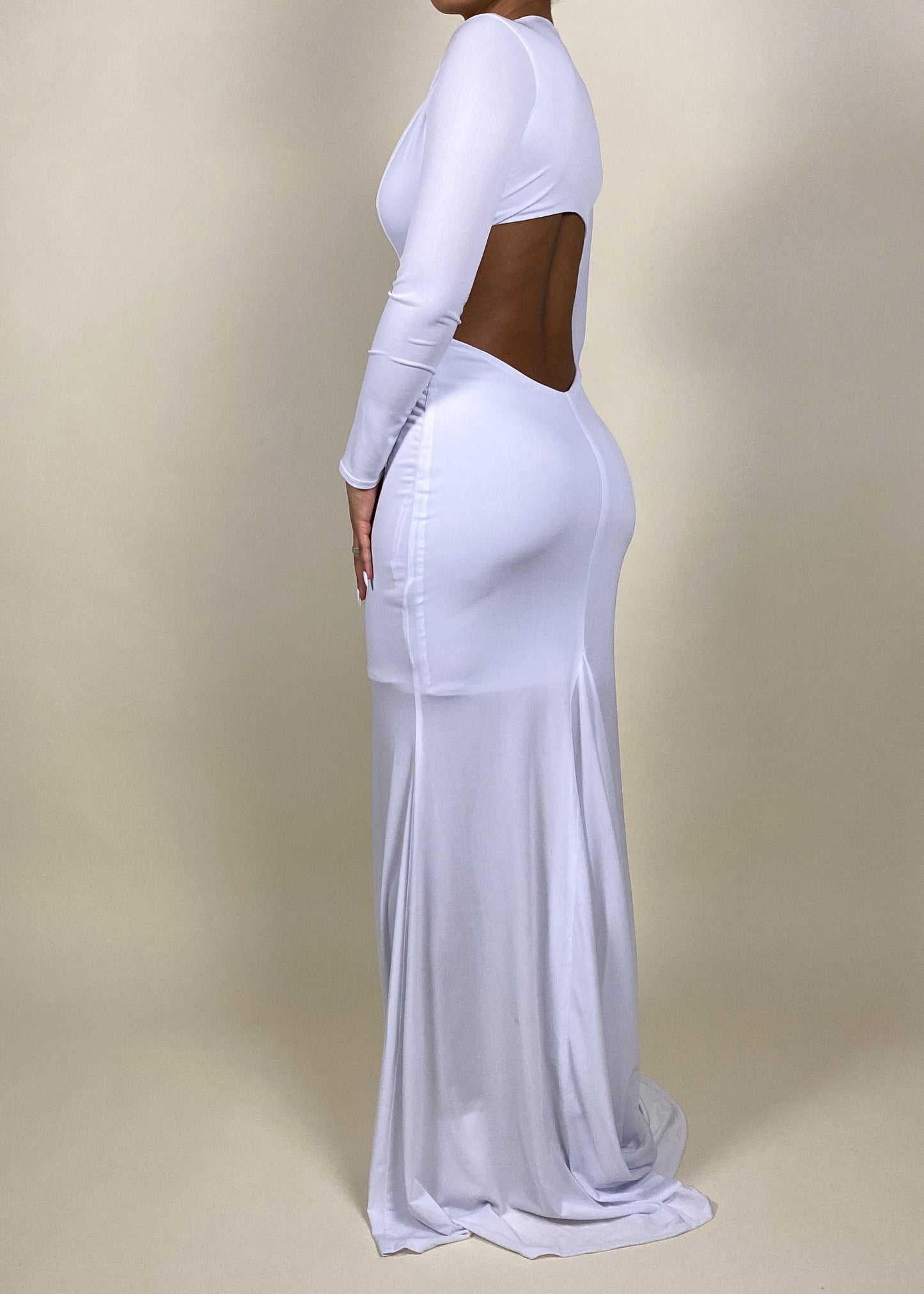 Dubai White Gown