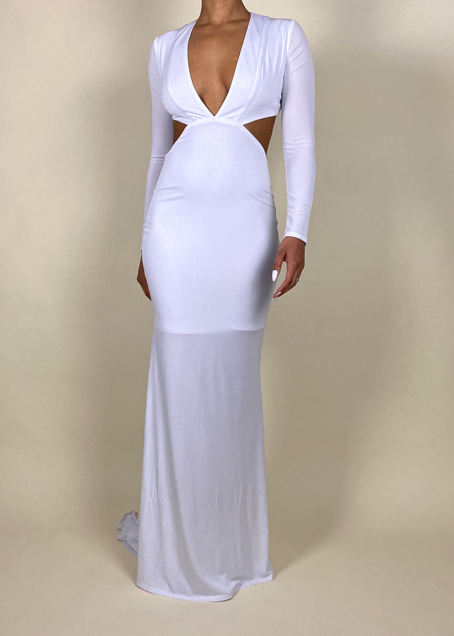Dubai White Gown