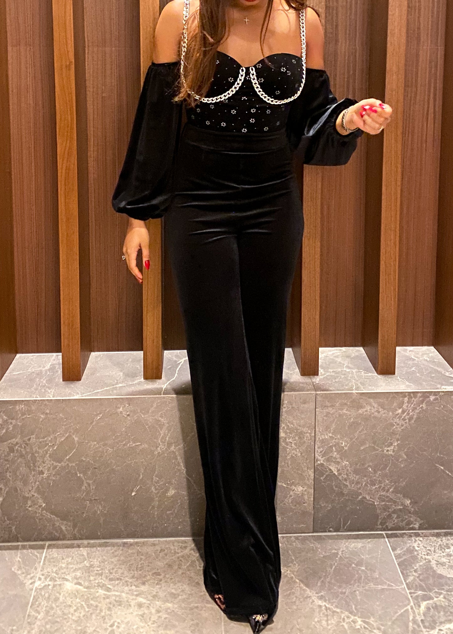 Midnight Velvet Jumpsuit