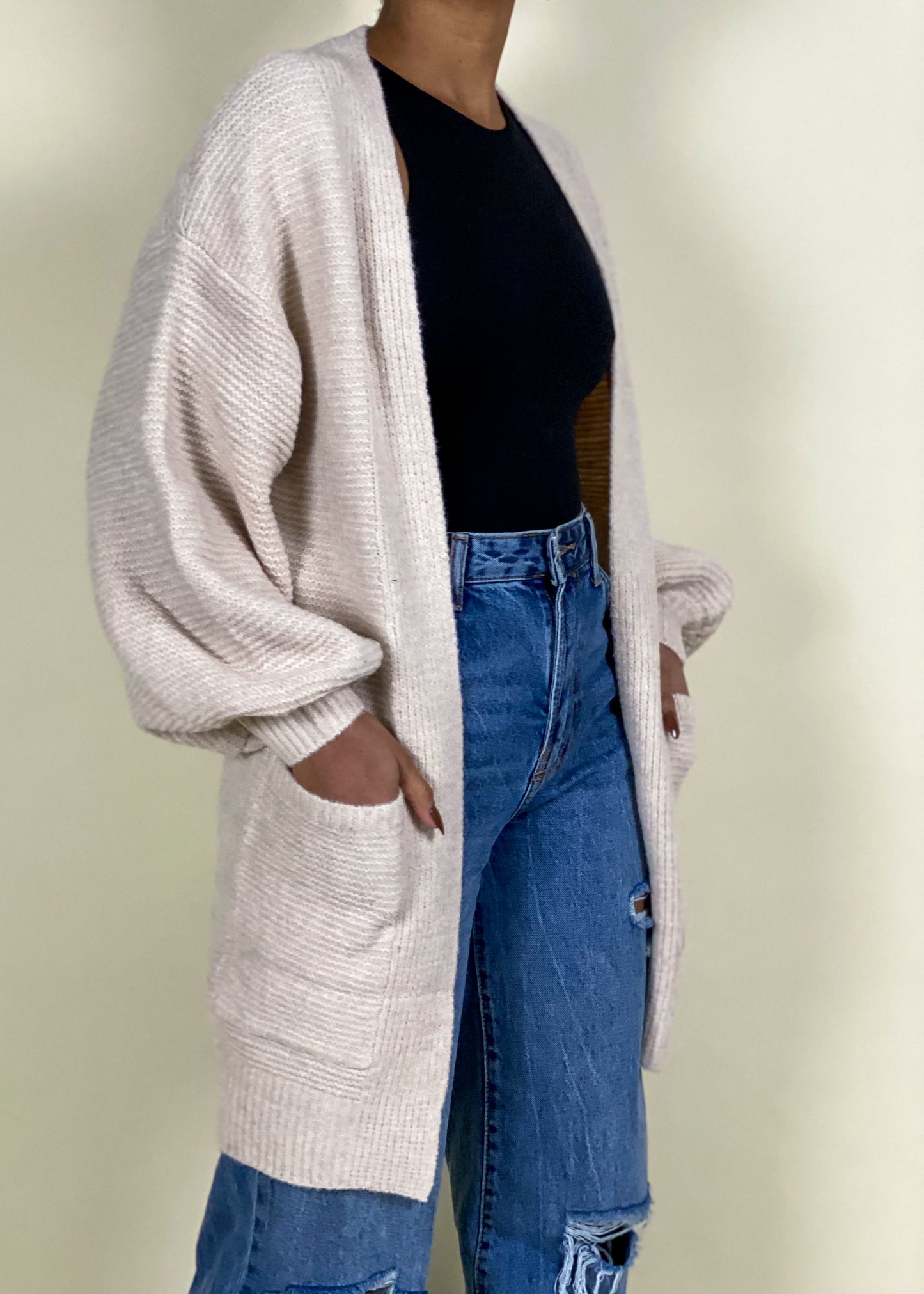 Cream Cardigan