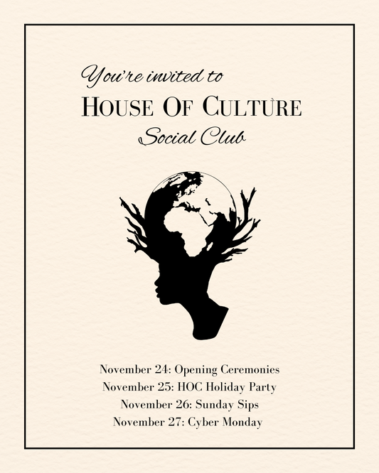 Introducing House of Culture: Social Club