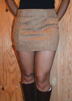 Rosalie Suede Skirt