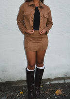 Rosalie Suede Shirt