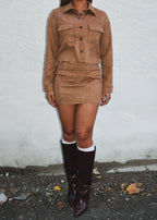 Rosalie Suede Shirt