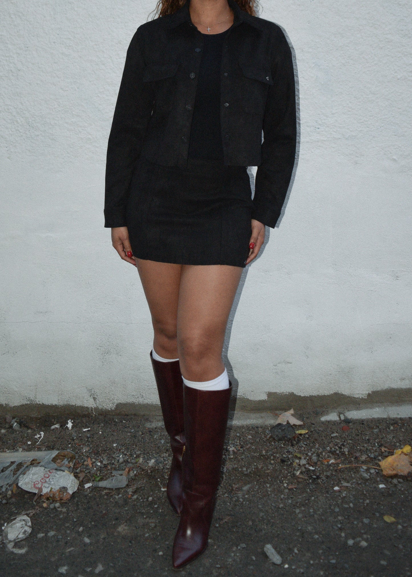 Rosalie Suede Shacket+