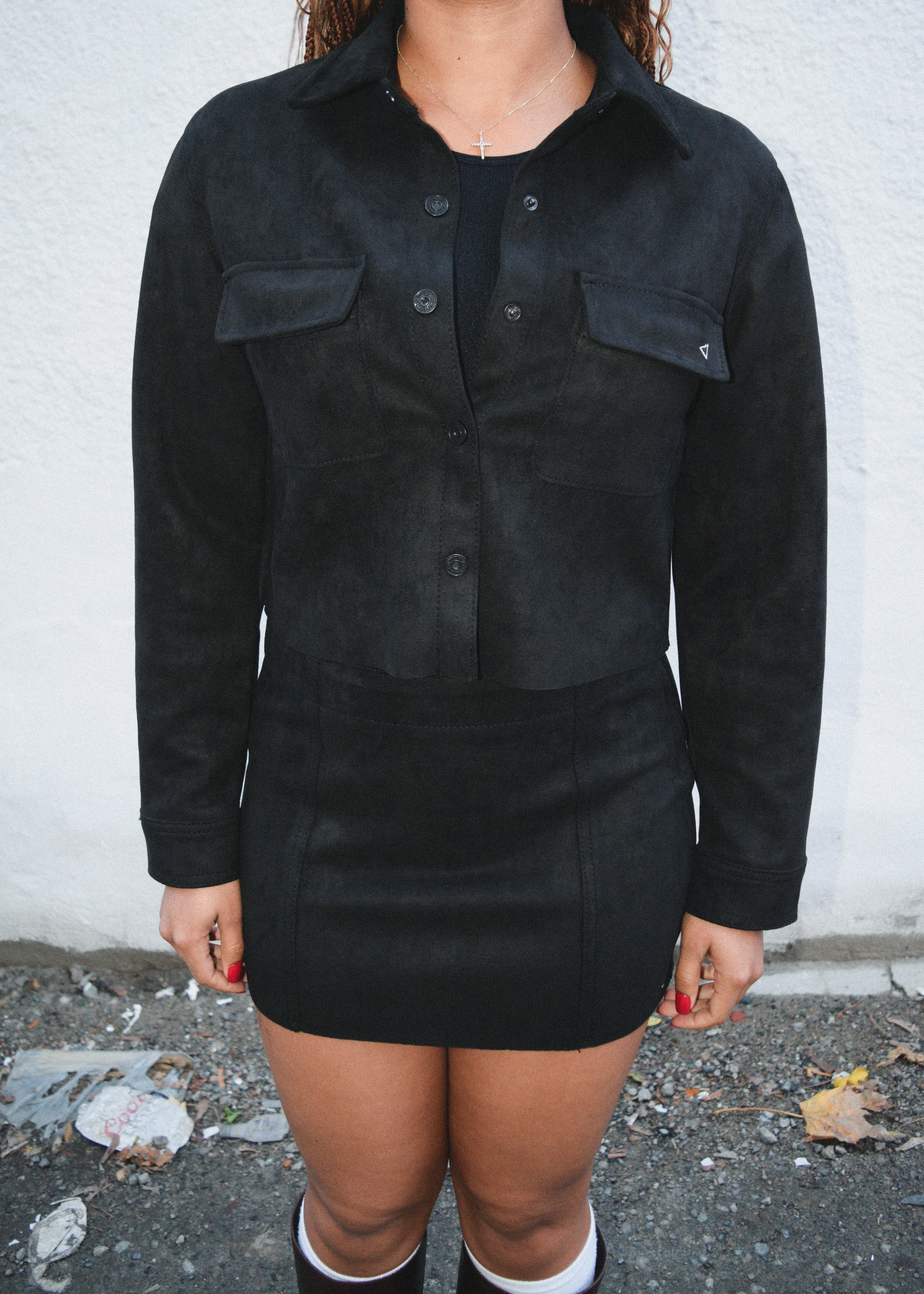 Rosalie Suede Shirt