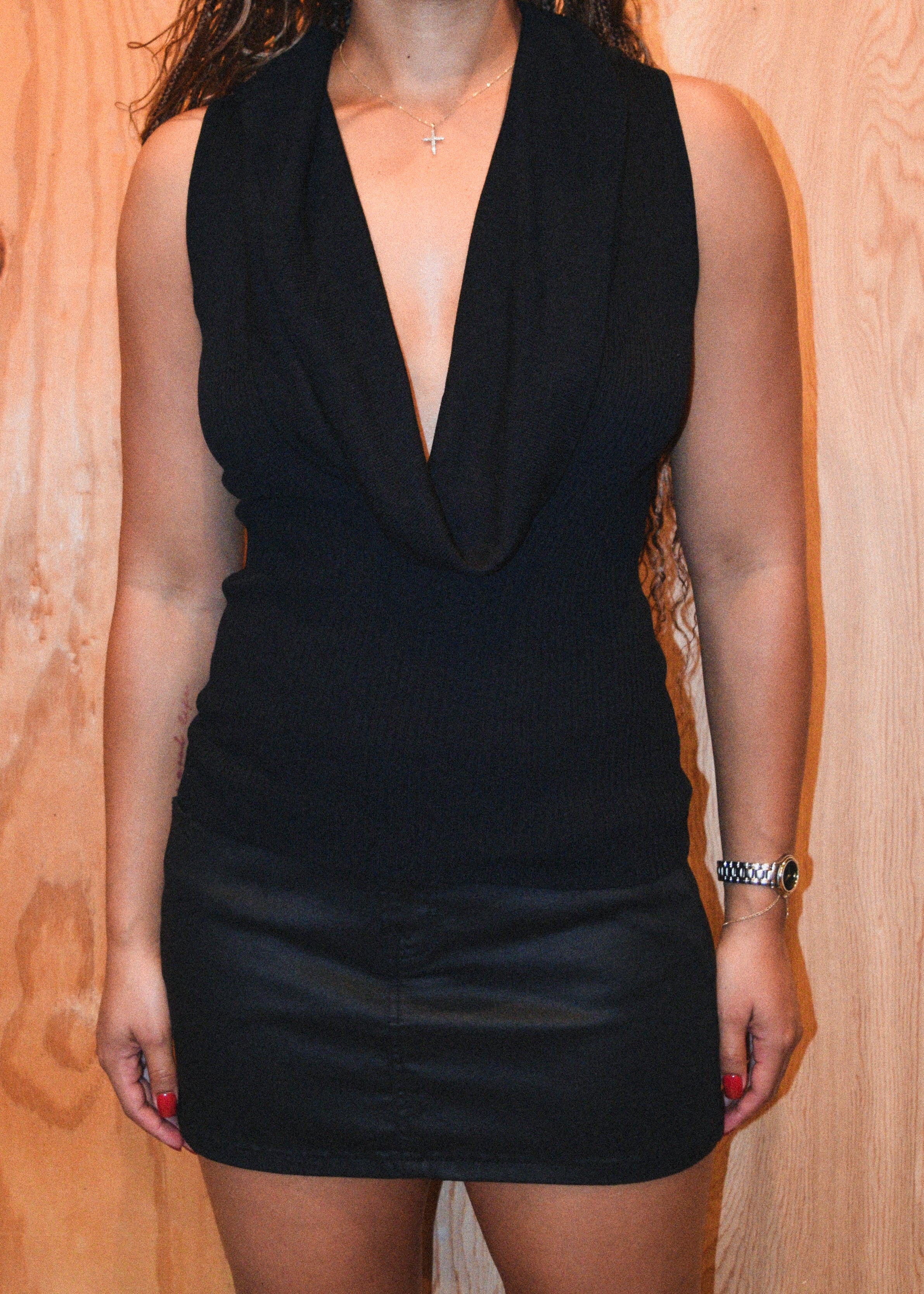 Deni Cowl Neck