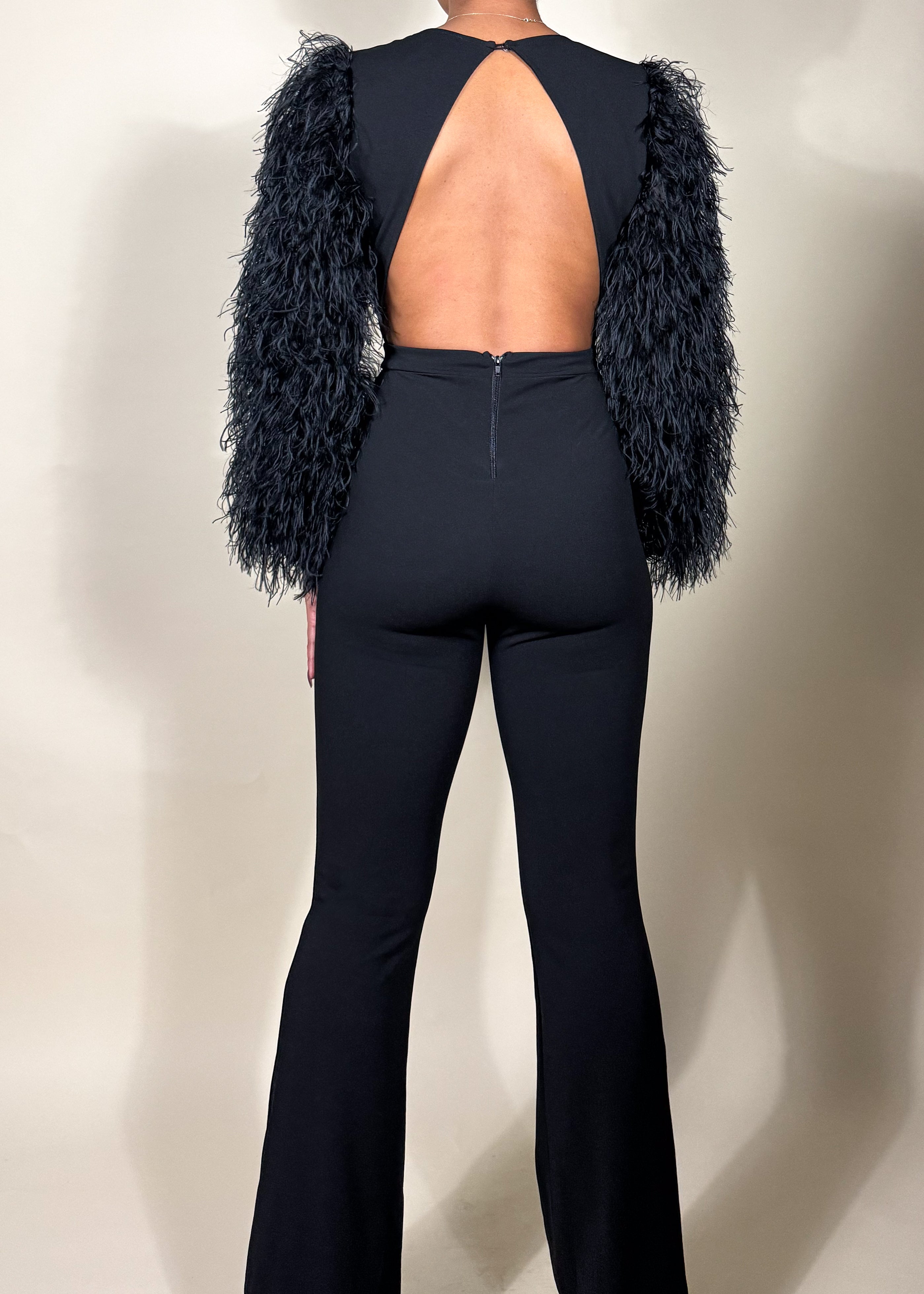 Fran Feather Jumpsuit