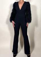 Fran Feather Jumpsuit