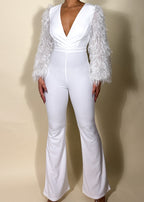 Fran Feather Jumpsuit