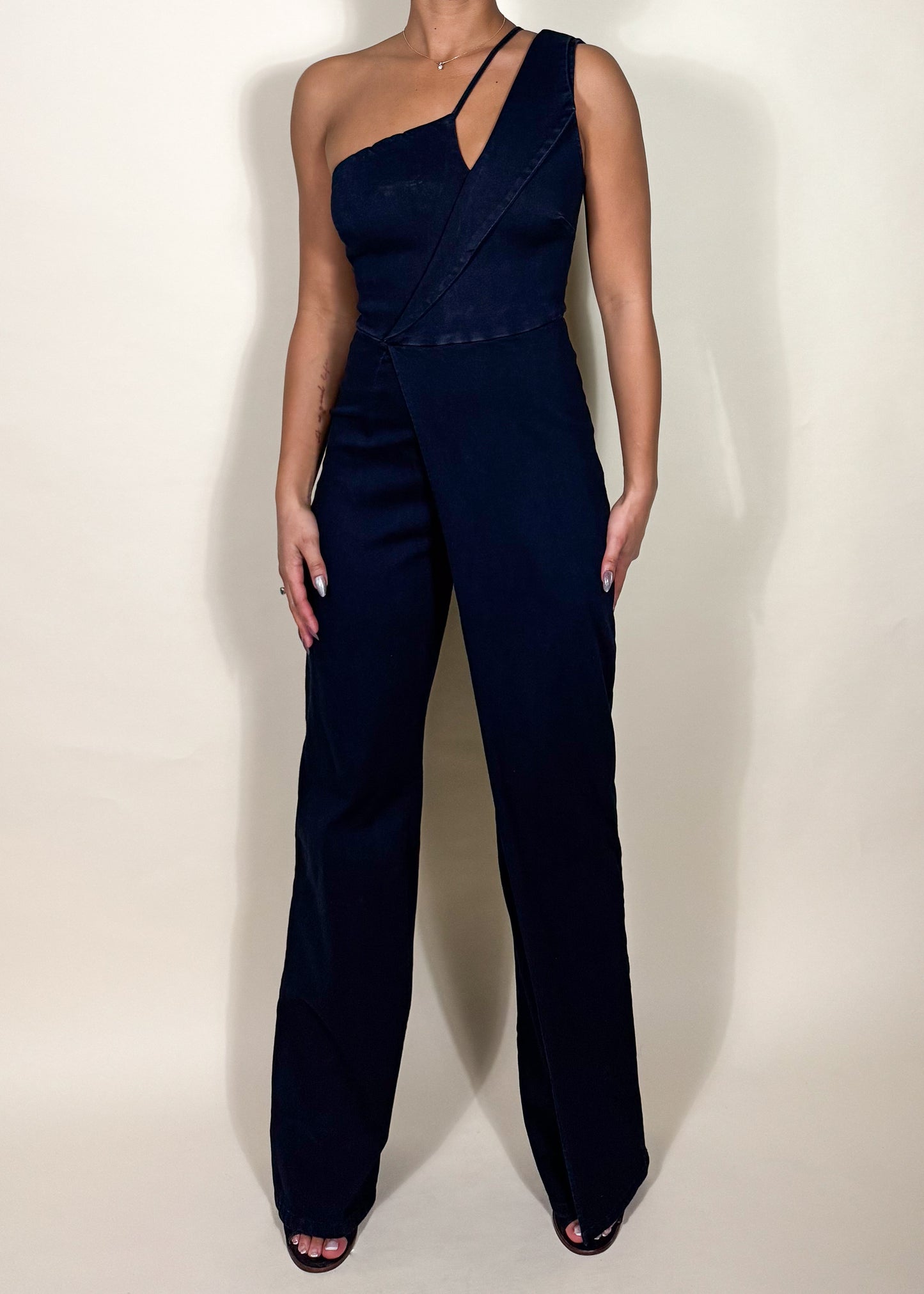 Demi Denim Jumpsuit+