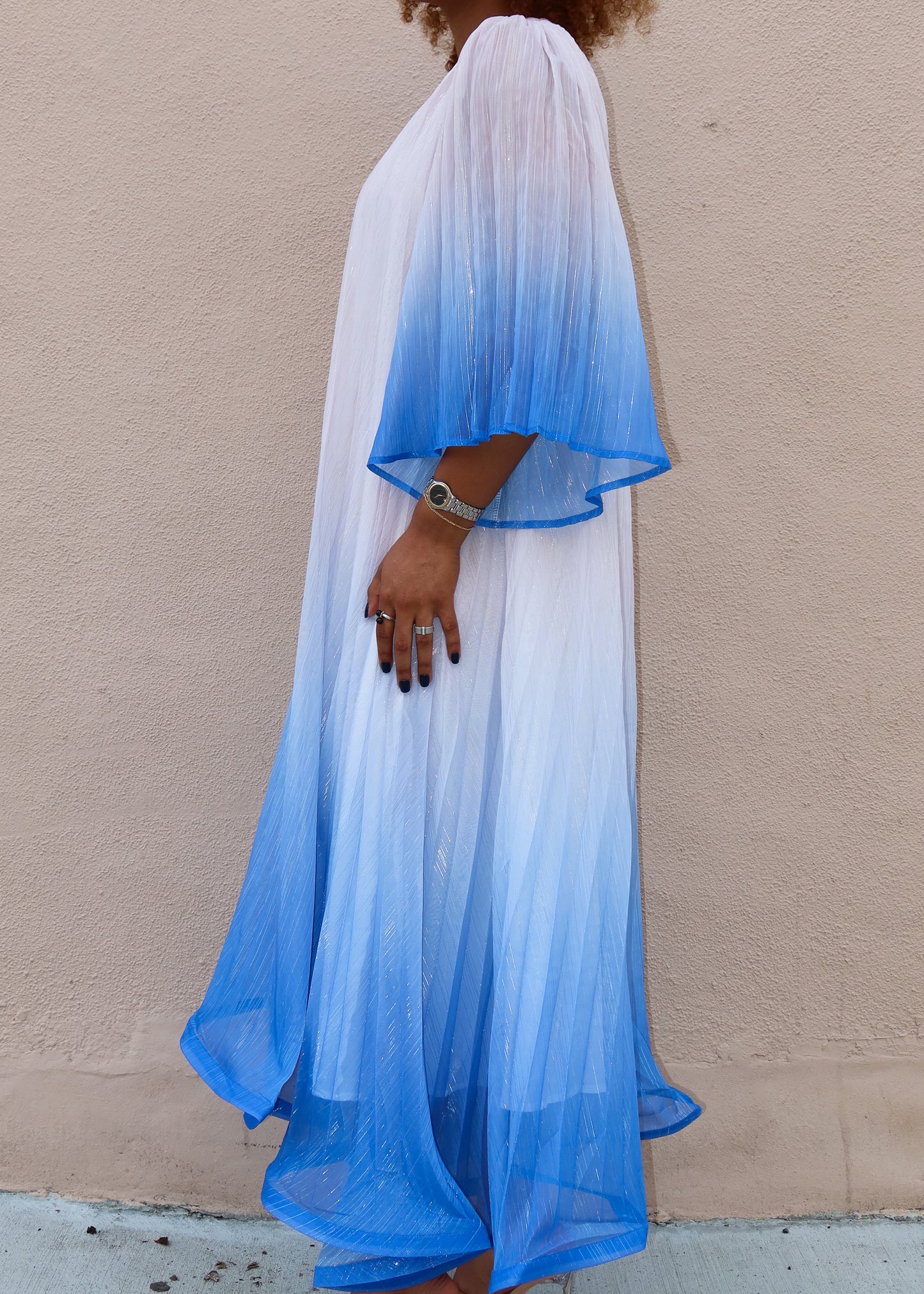 Kora Pink and Blue Dress