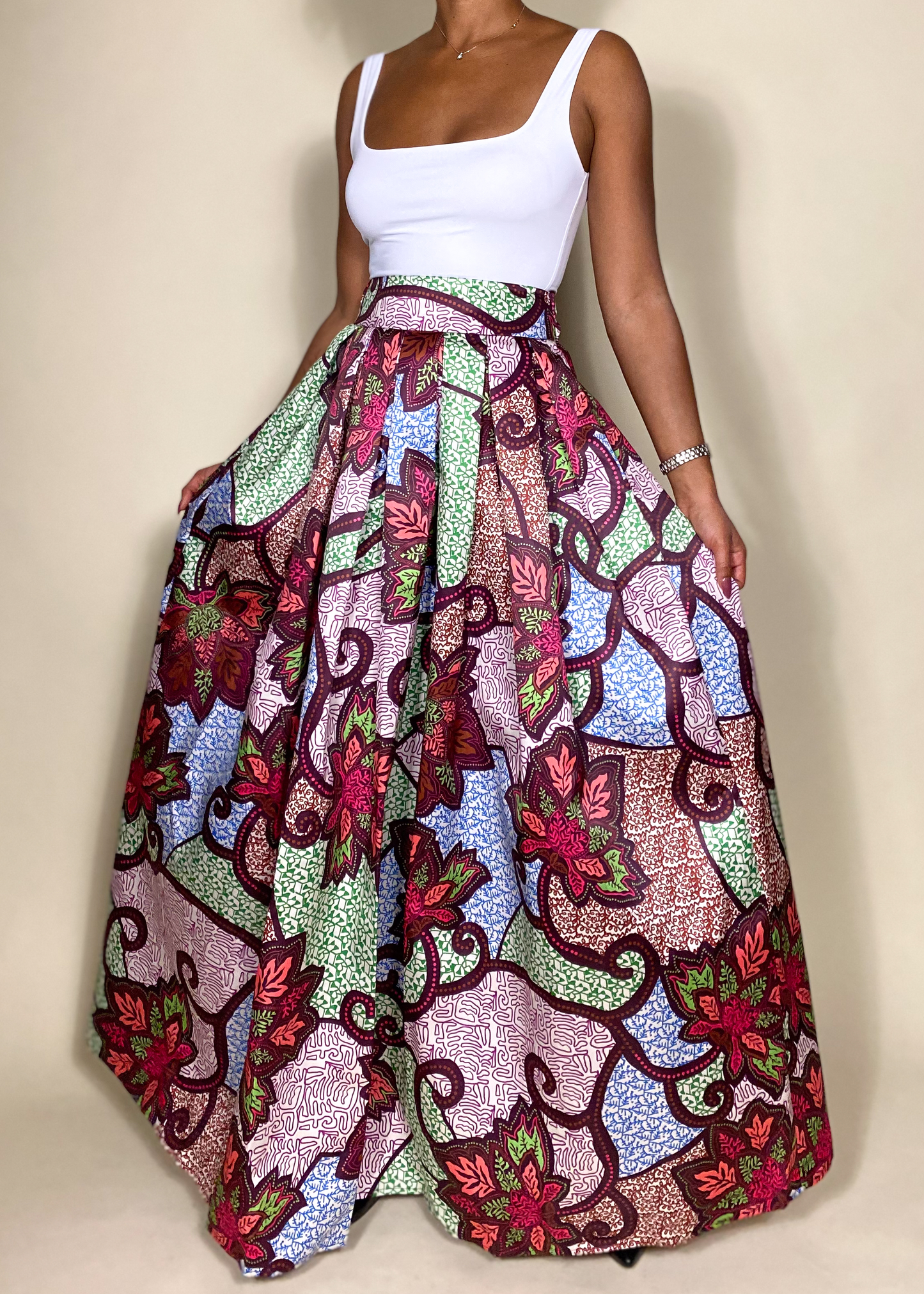 Valerie Skirt Maxi Length