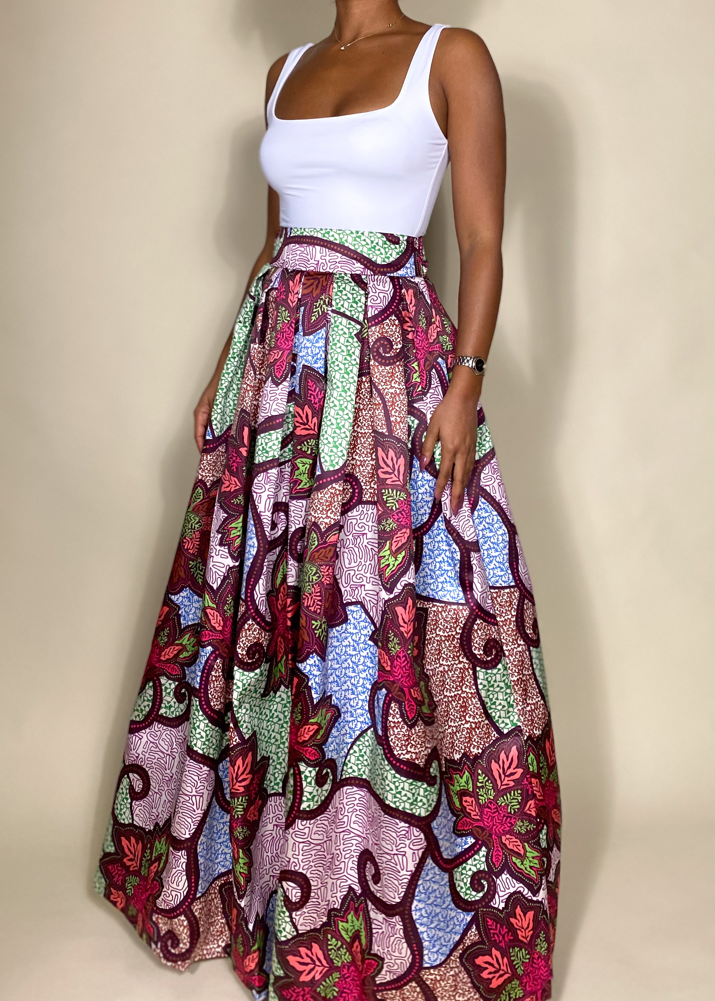 Valerie Skirt Maxi Length