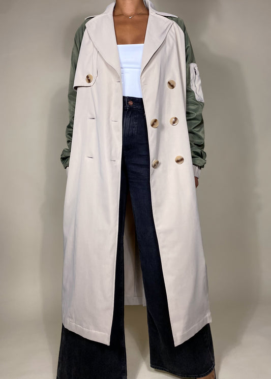 Evergreen Trench Coat