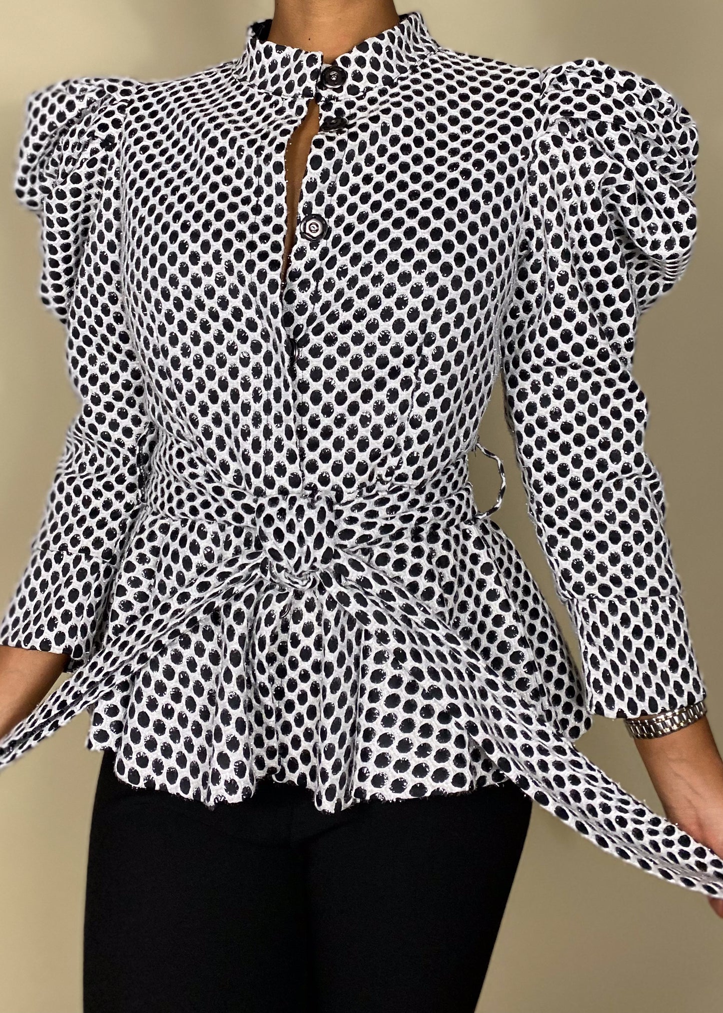 Pippa Polka Dot Jacket Short