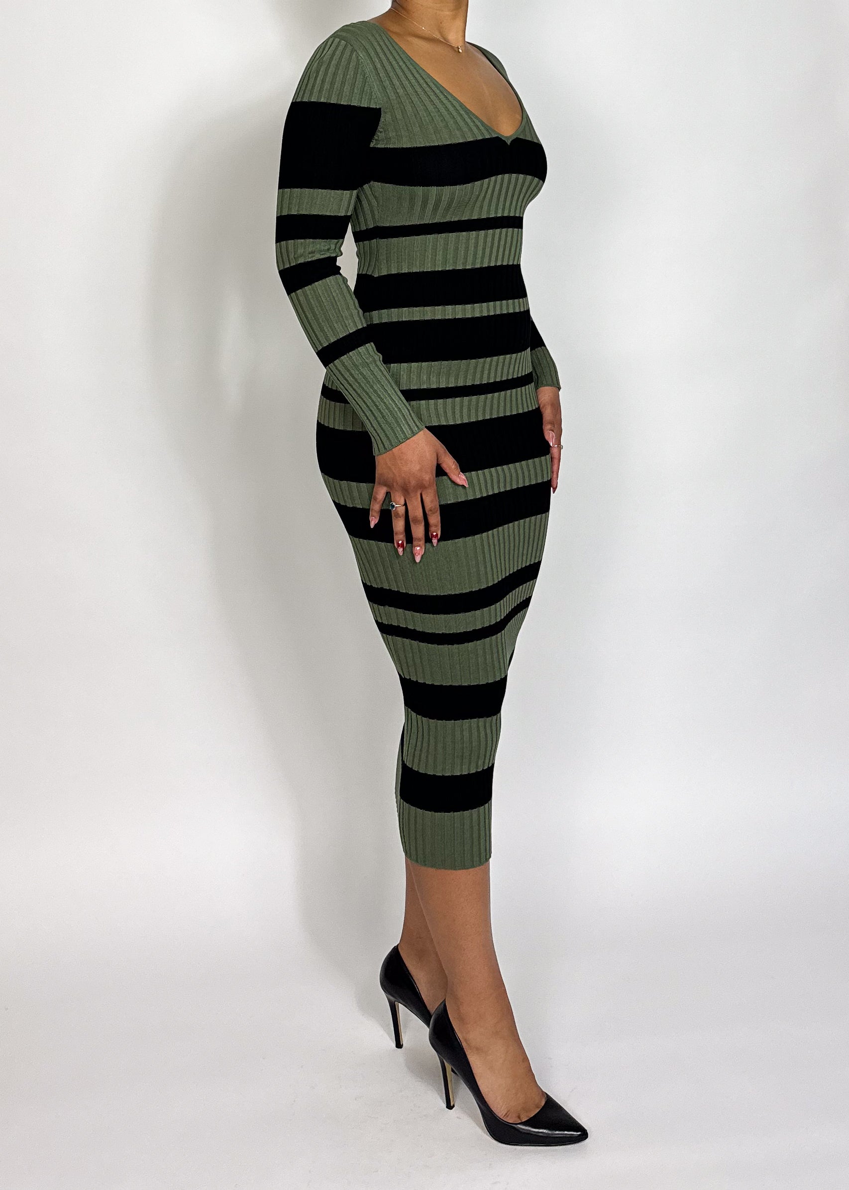 Lainey Striped Dress