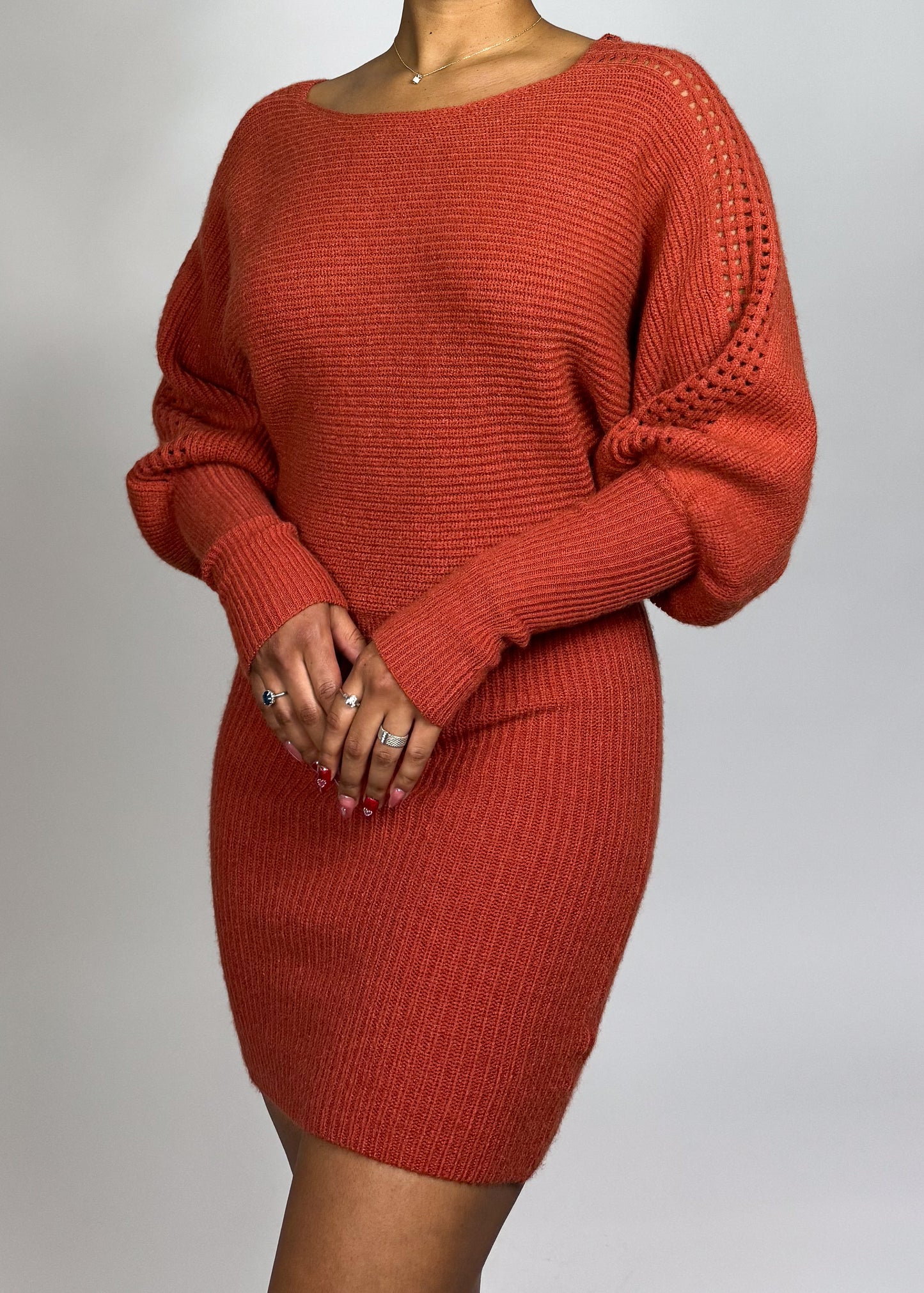 Chrissy Knit Dress +