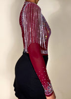 Reyna Red Bodysuit
