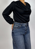 Kara Cowl Neck Blouse