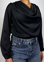 Kara Cowl Neck Blouse