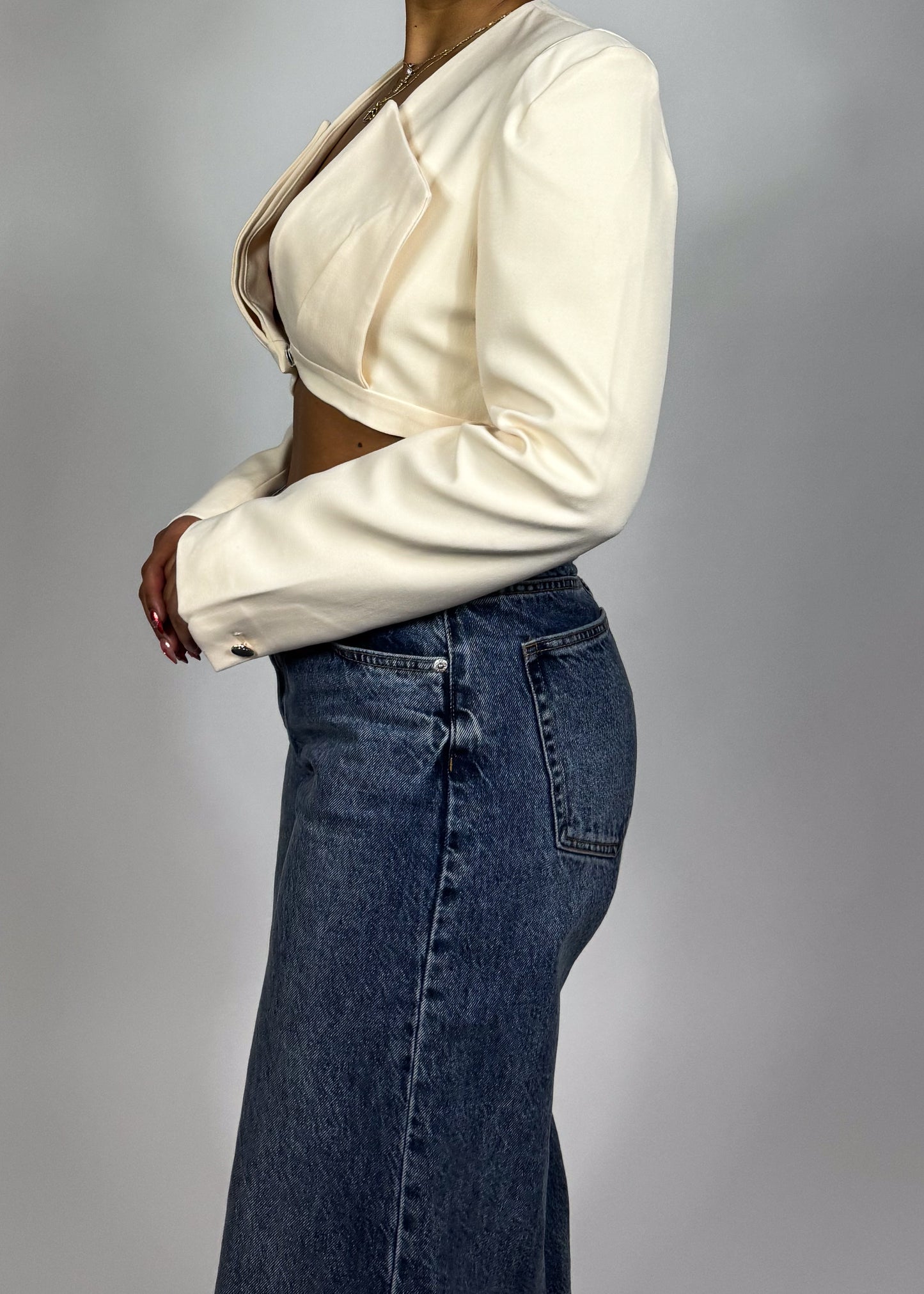 London Cropped Jacket +