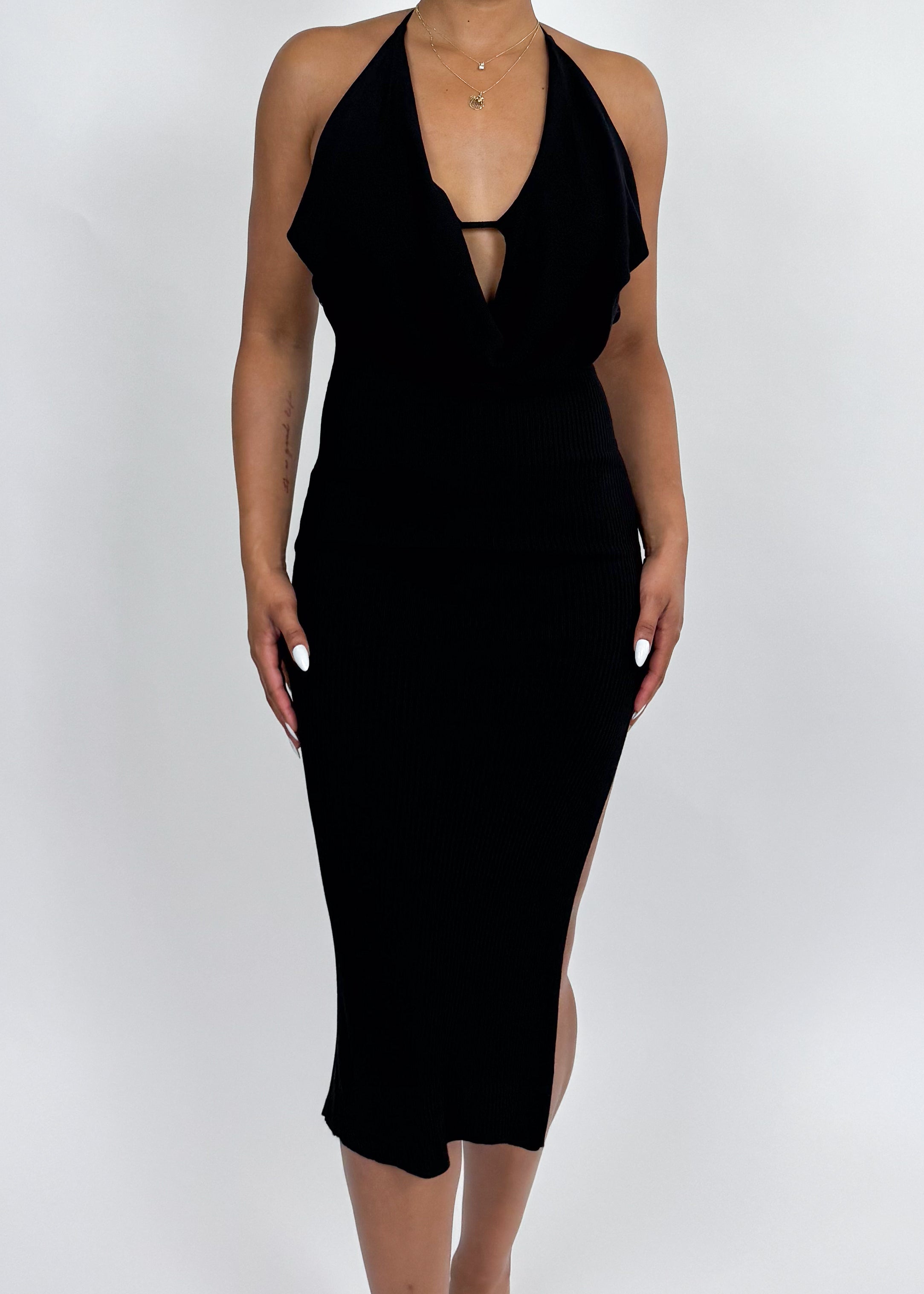 Cali Cowl Neck Midi