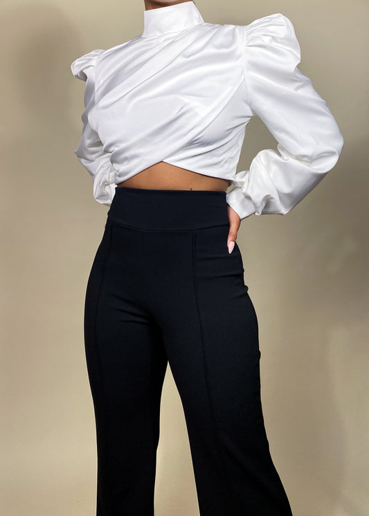 Casual chic trousers
Office wear pants
Elegant dinner outfit
Business casual trousers
Date night pants
Brunch outfit idea
Travel-friendly trousers
High-waisted wide-leg trousers
Tailored fit pants
Flared dressy trousers
Sleek straight-leg pants
Stretch-fit formal trousers
Minimalist aesthetic pants
Effortless street style
Classy and modern outfit
Trendy fashion-forward trousers
Feminine power dressing
Sophisticated everyday wear
Sleek and polished pants