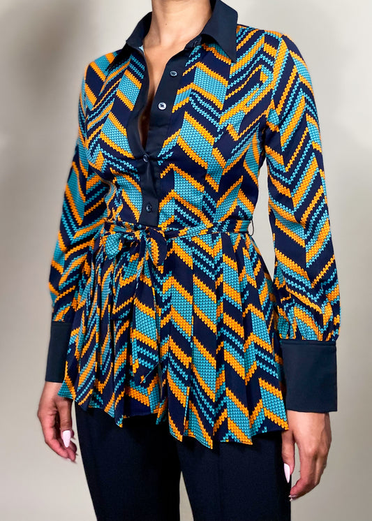 Chelsea Chevron Blouse