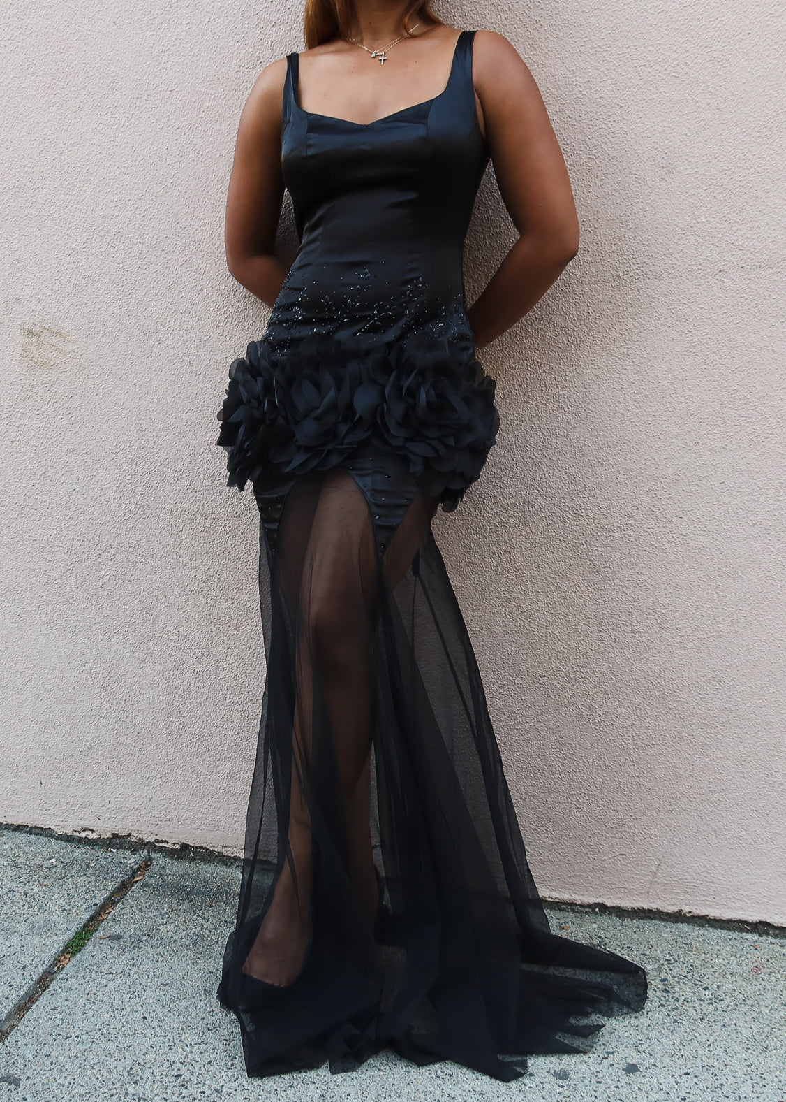 Juliana Black Dress
