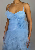 Wedding guest evening gown
Luxury prom night dress
Red carpet celebrity gown
Gala and black-tie event dress
formal gown
Spaghetti strap ruched dress
Sheer high-slit evening gown
Layered tulle ball gown
Fairy-tale inspired princess dress
Romantic floral ruffle design dress
Light blue tulle evening gown
High-slit ruffled dress
Romantic floral applique dress
Elegant layered prom gown
Ethereal flowy formal dress