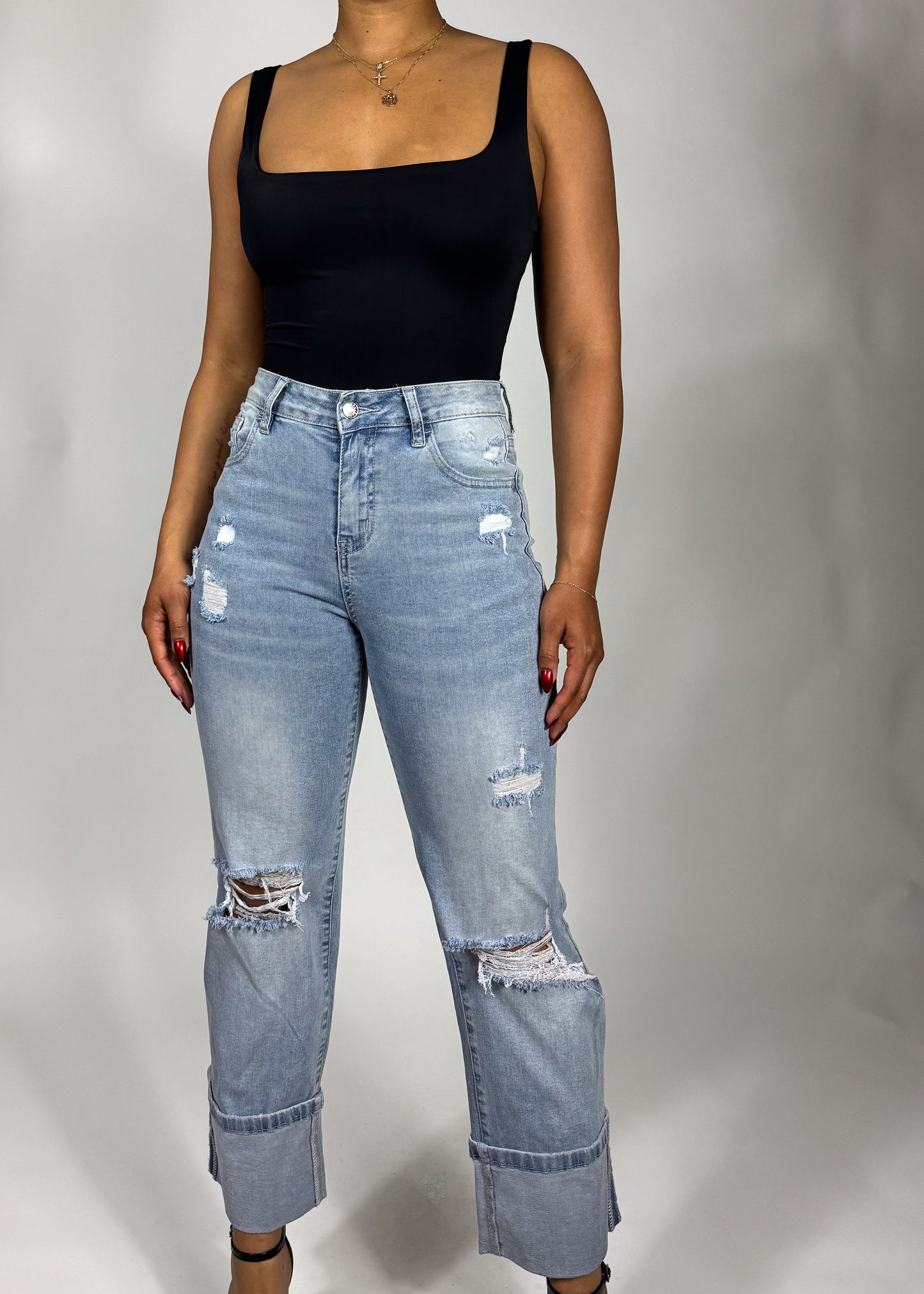 Kaye Cuffed Jeans