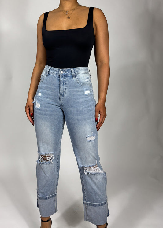 Kaye Cuffed Jeans