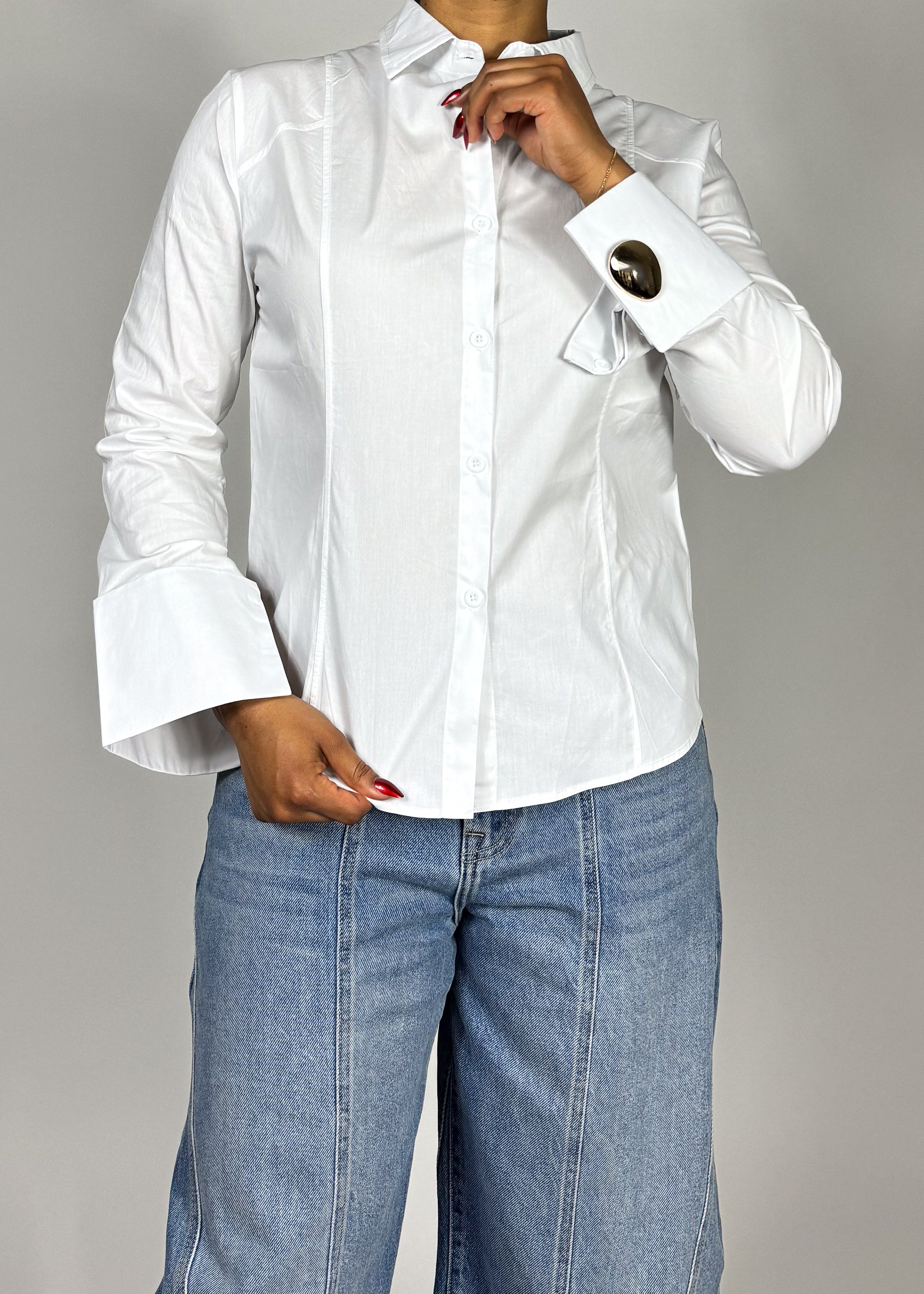 Chloe Button Up Blouse +