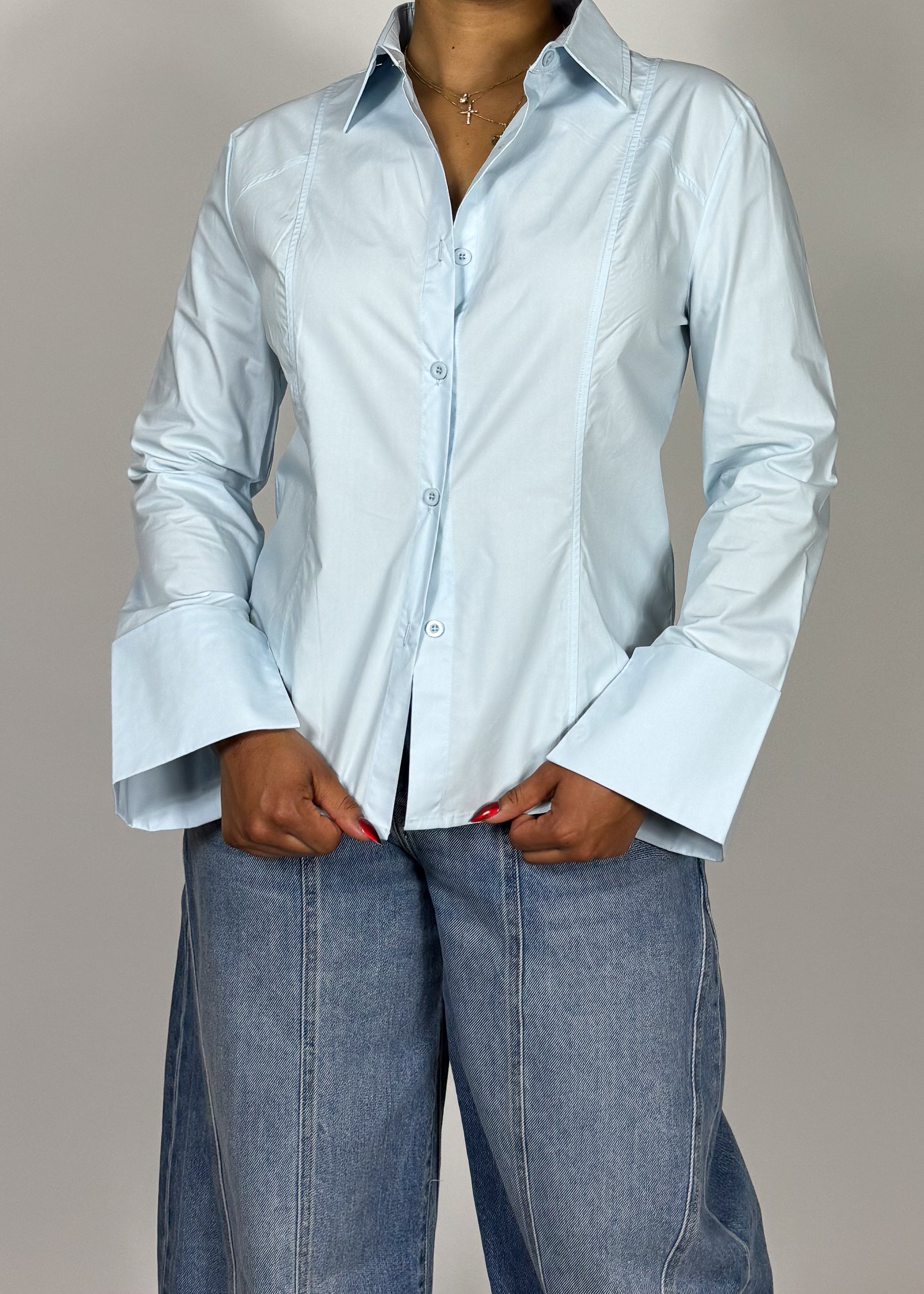 Chloe Button Up Blouse +