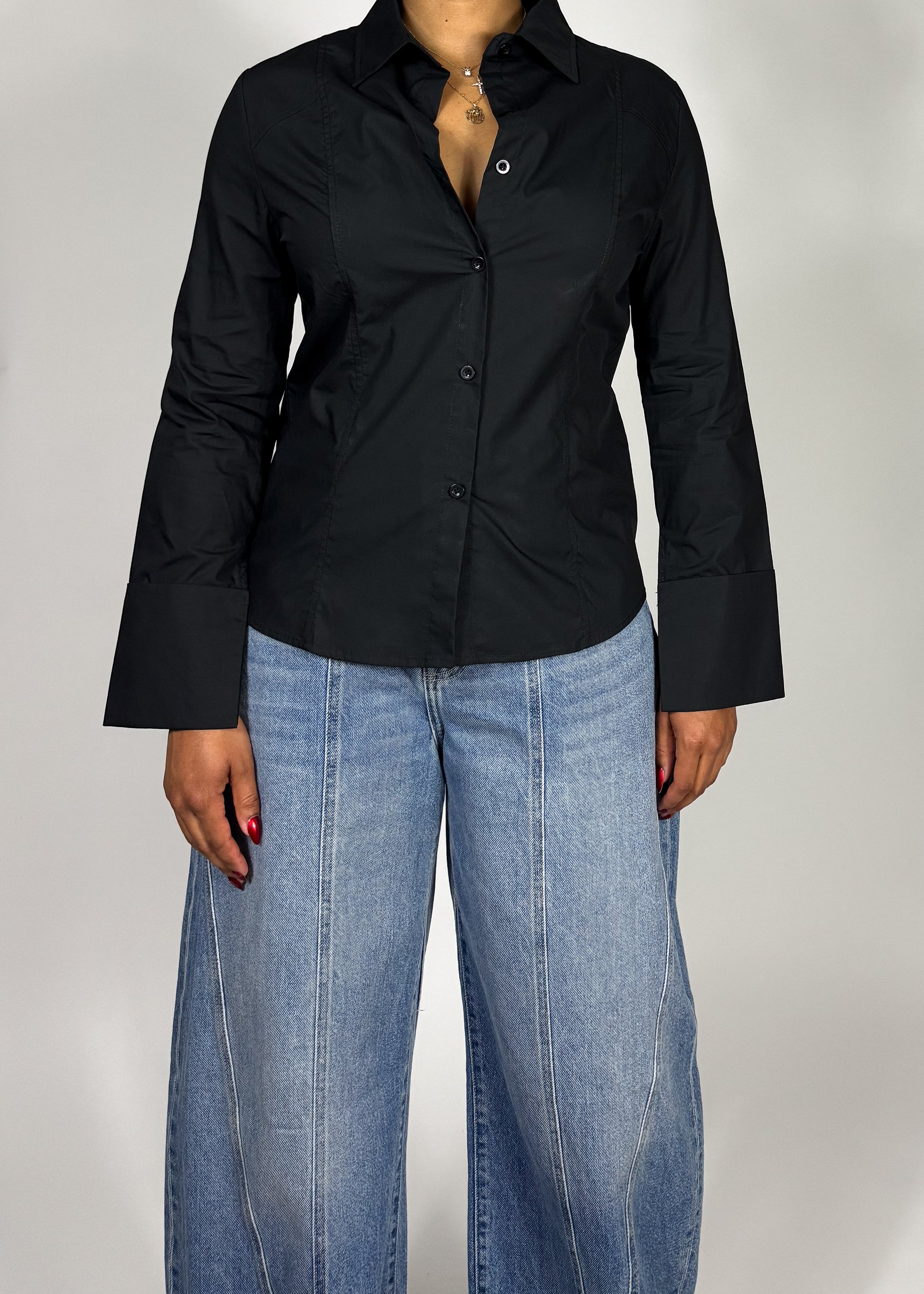 Chloe Button Up Blouse +