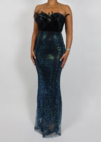 Evie Feather Dress