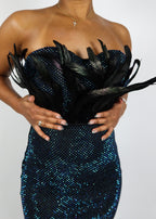 Evie Feather Dress