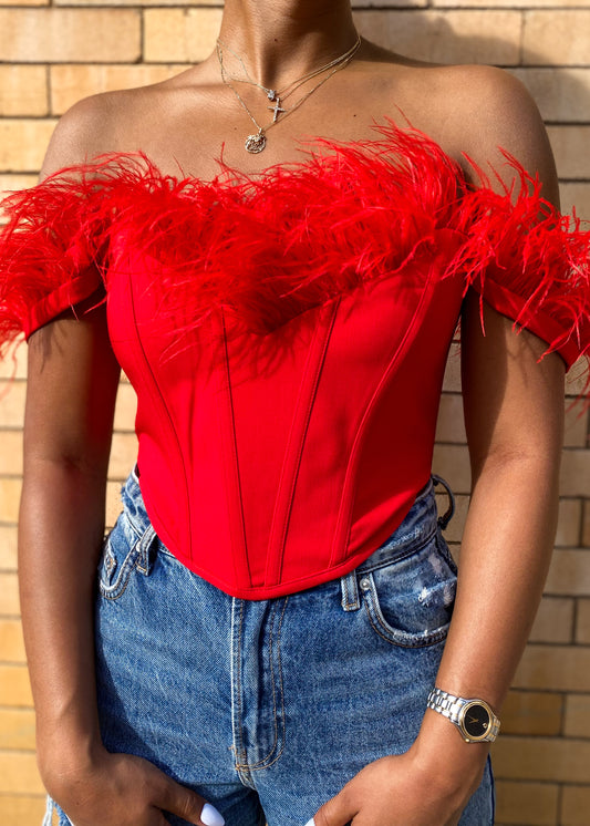 Scarlet Feather Bustier