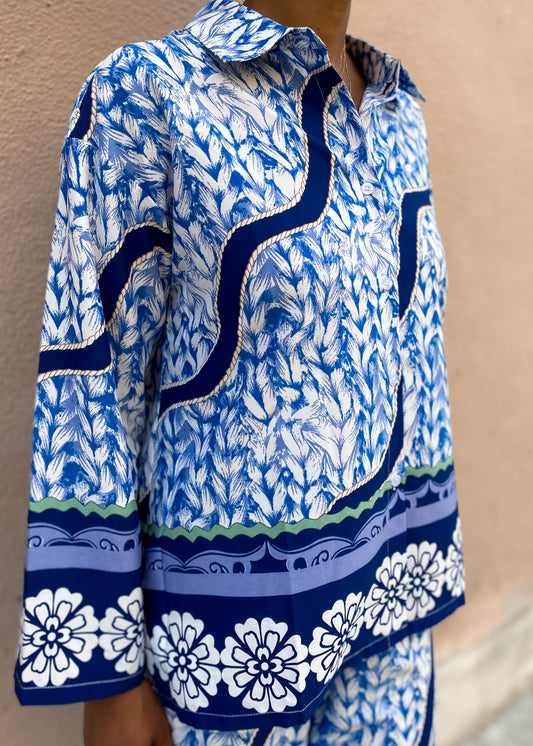 Belle Blue Blouse