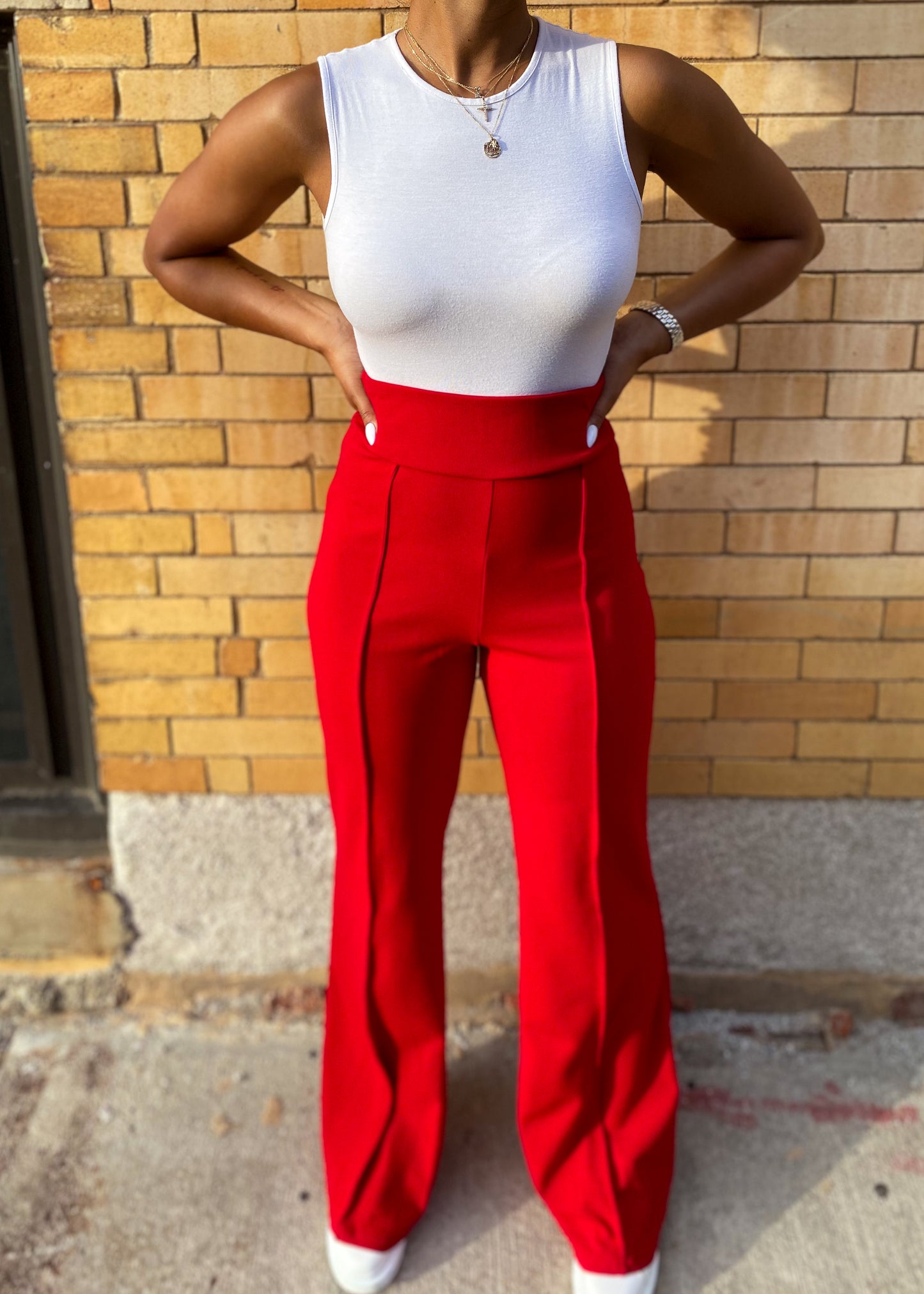 Sunday Trousers Red