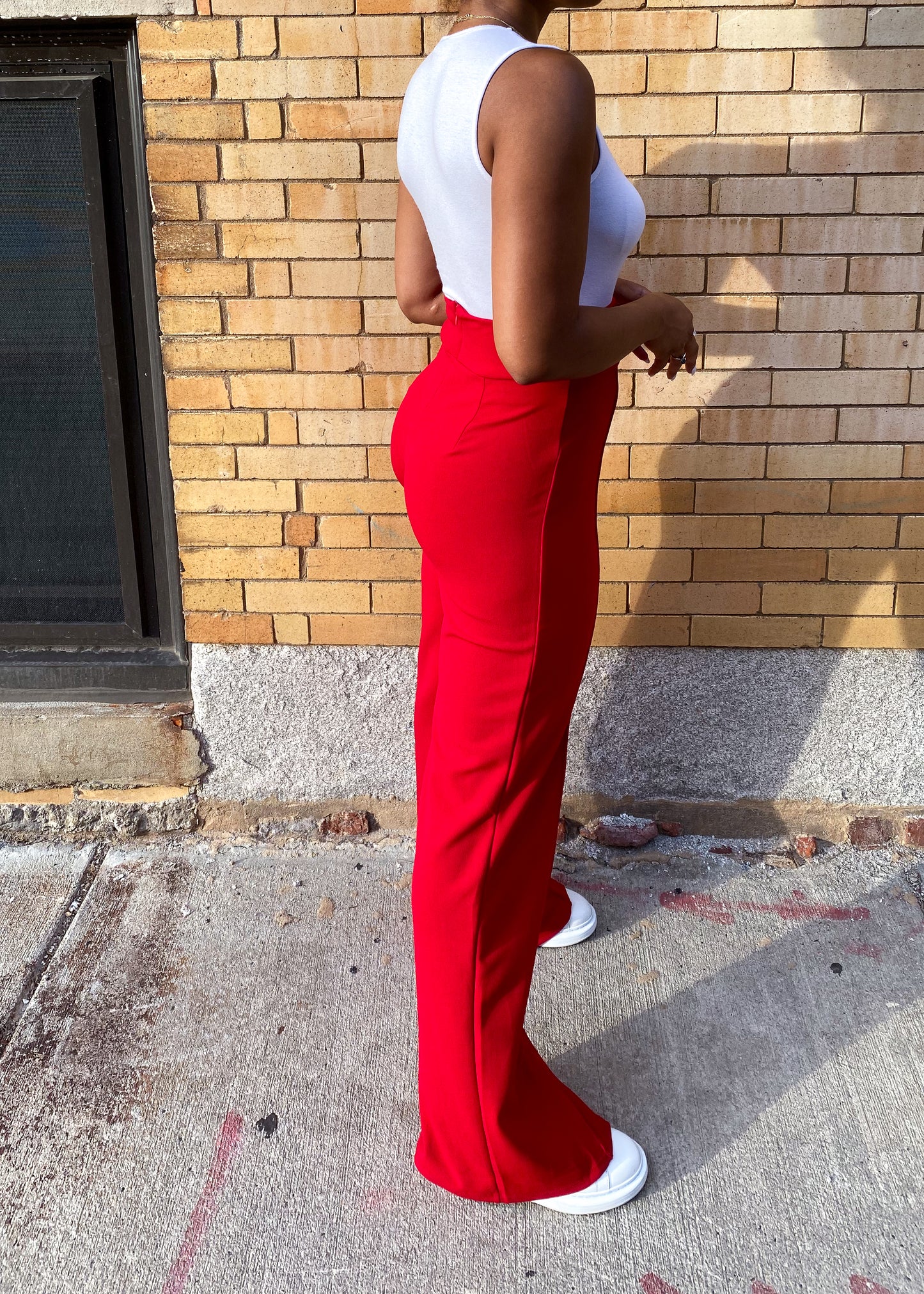 Sunday Trousers Red