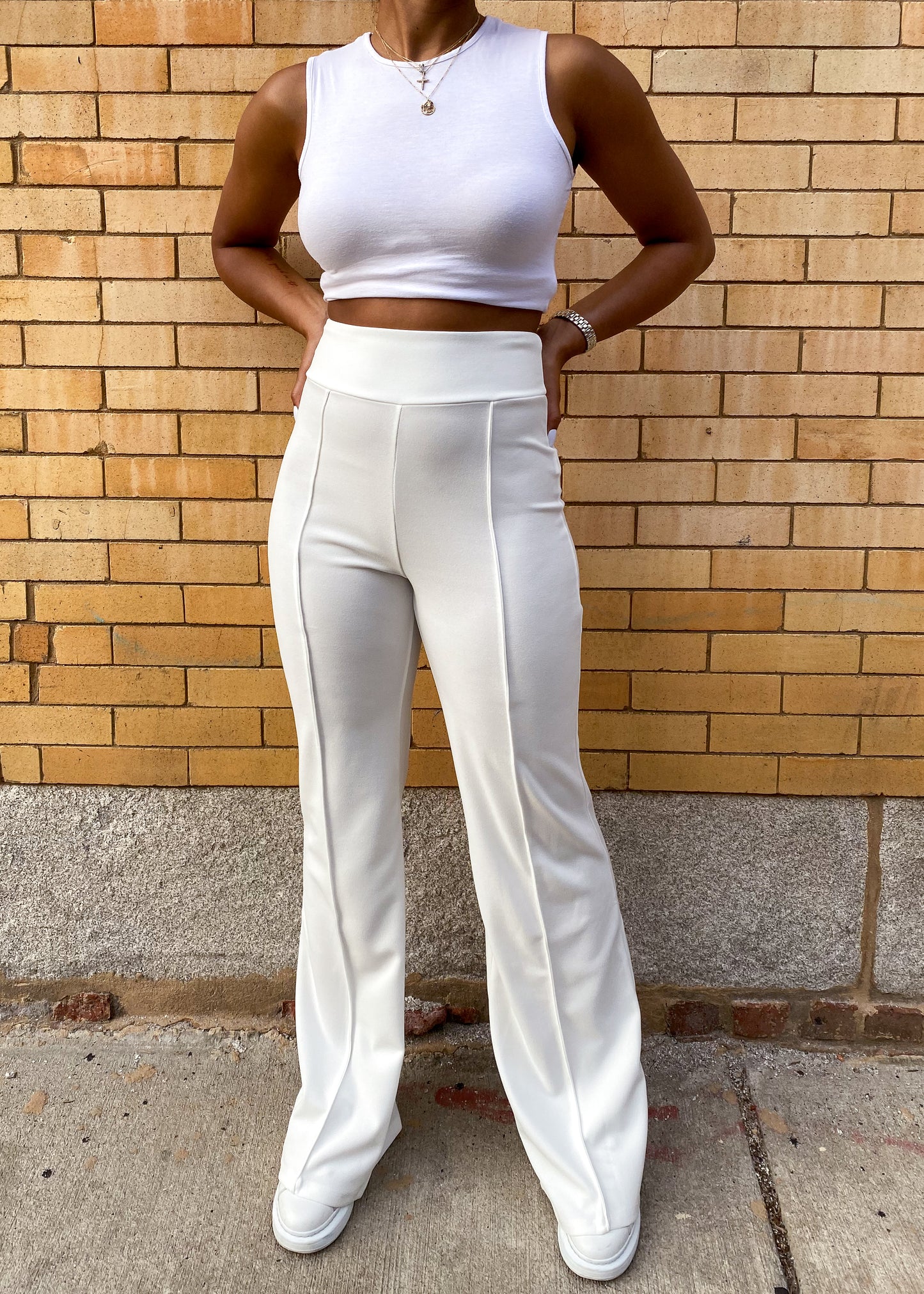Sunday Trousers White