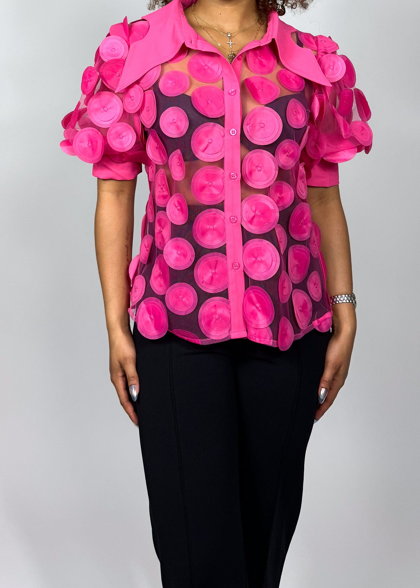 Dahlia Disc Blouse+