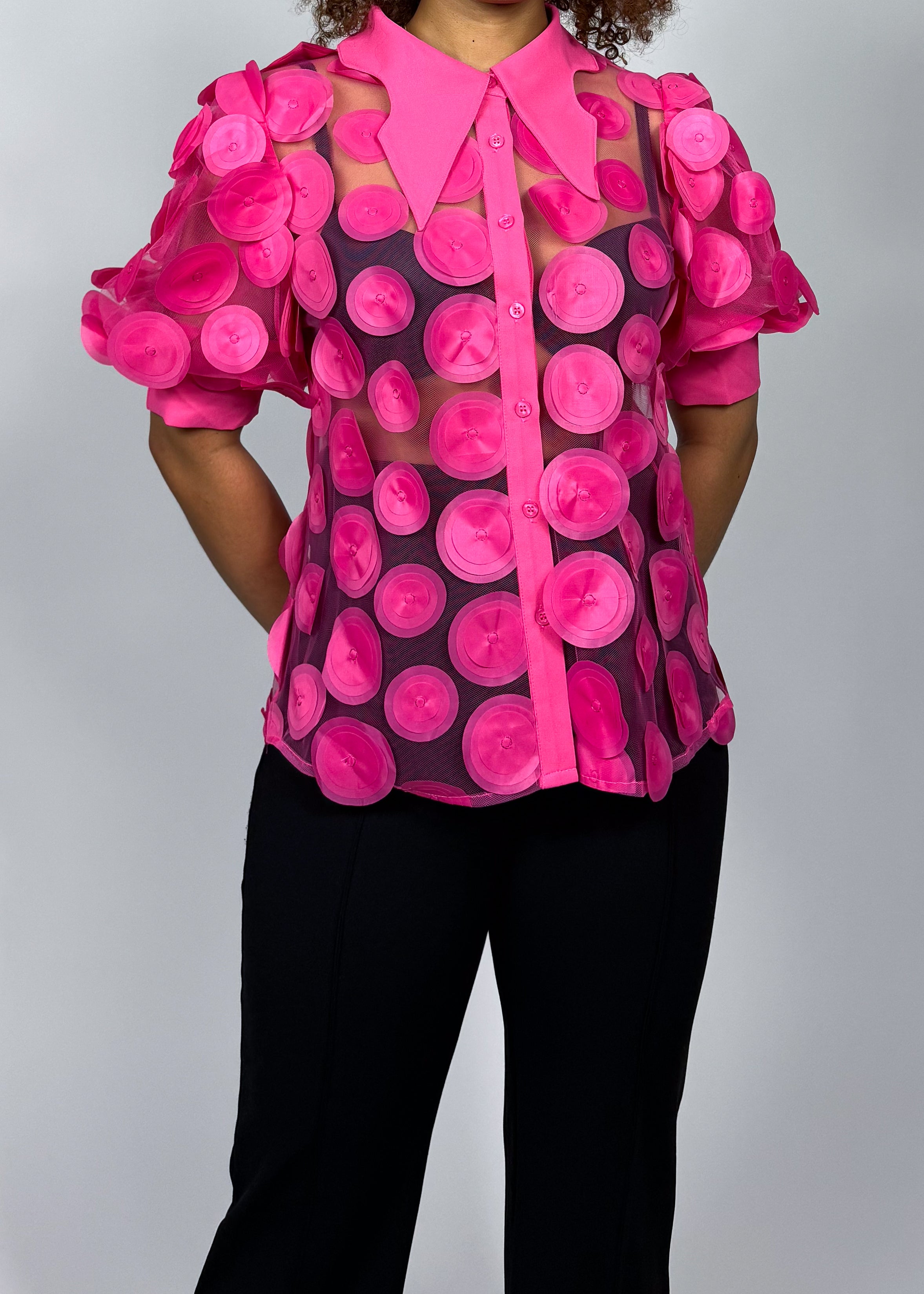Dahlia Disc Blouse