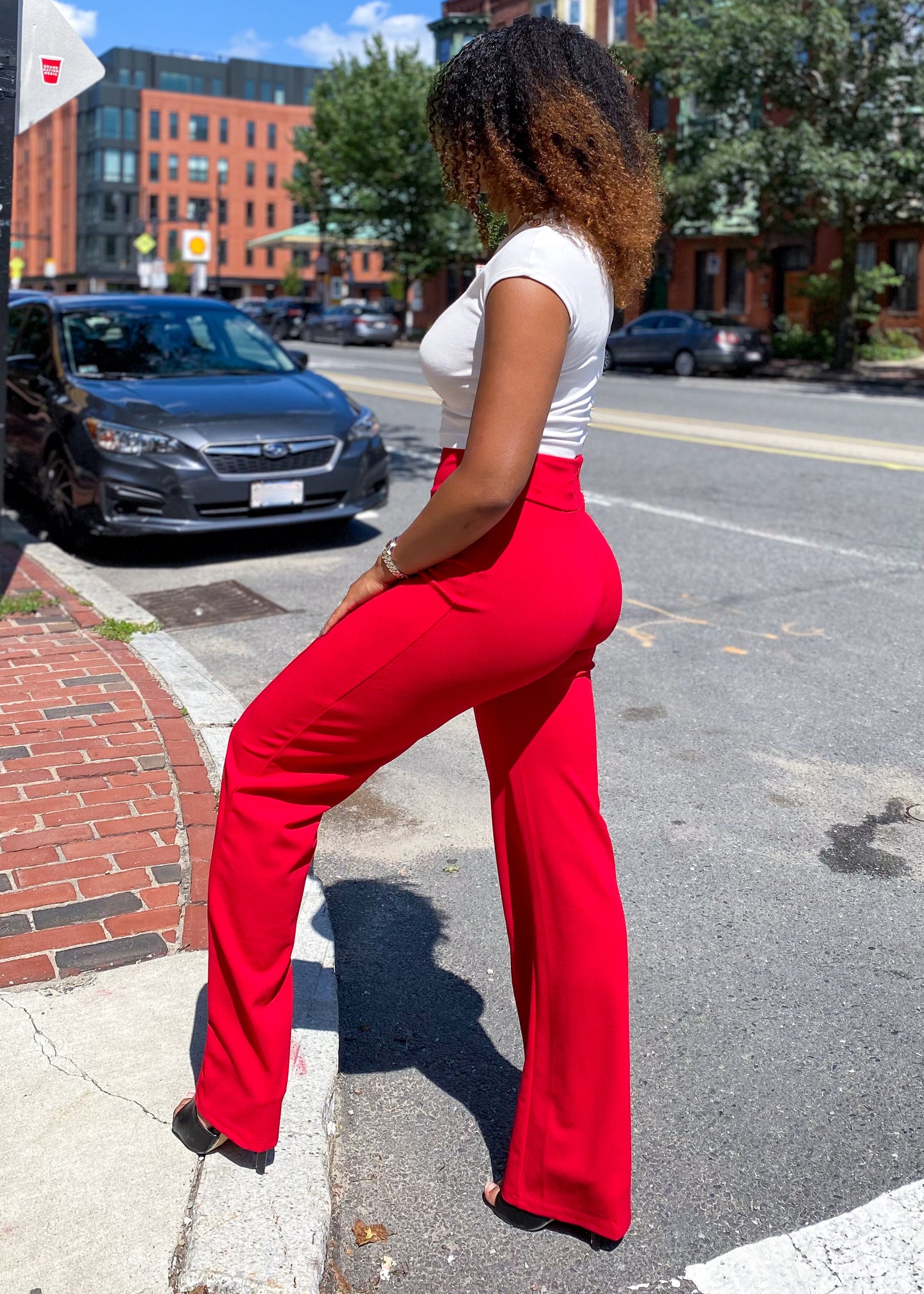 Sunday Trousers Red