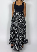Zahra Zebra Skirt