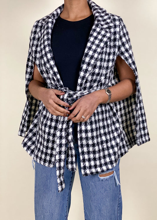 Houndstooth Cape